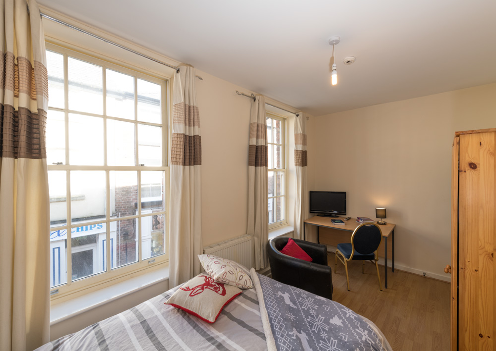 Ormskirk Student Accommodation, Burscough Street property – furnished bedroom