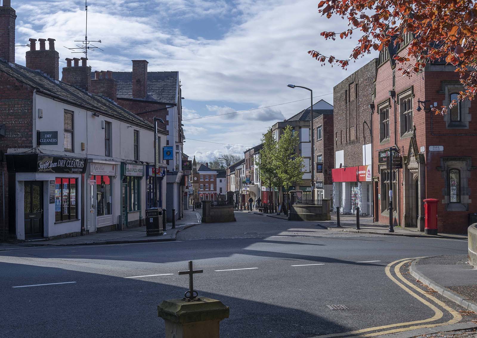 Church Street, Ormskirk Viewed From Park Road